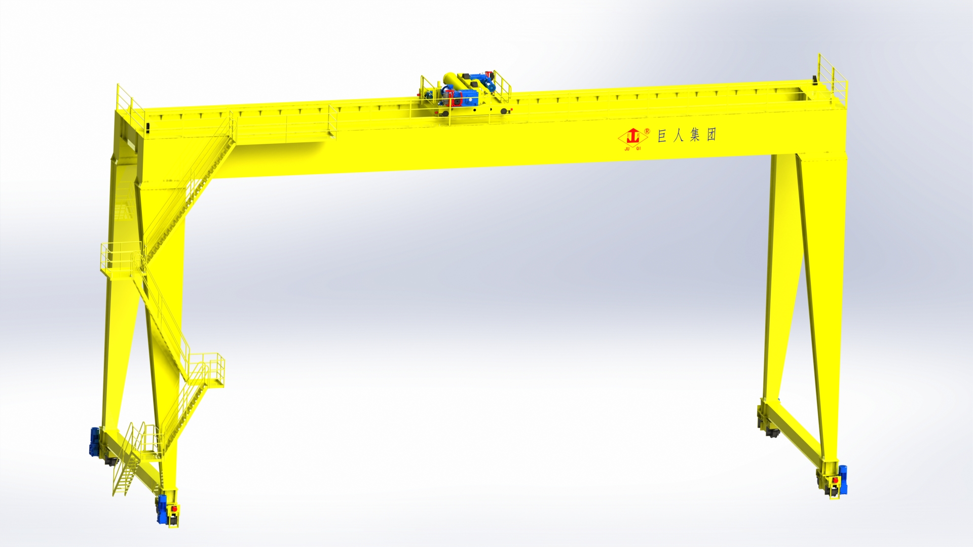 新型雙梁門式起重機