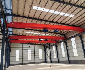 LDE型電動單梁起重機(雙葫蘆)